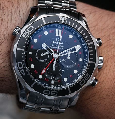 omega seamaster gmt chronograph review.